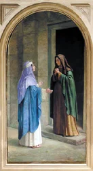 The Visitation of the Virgin to Saint ElizabethnEnglish: Visitation of Our Lady to Saint Isabeln